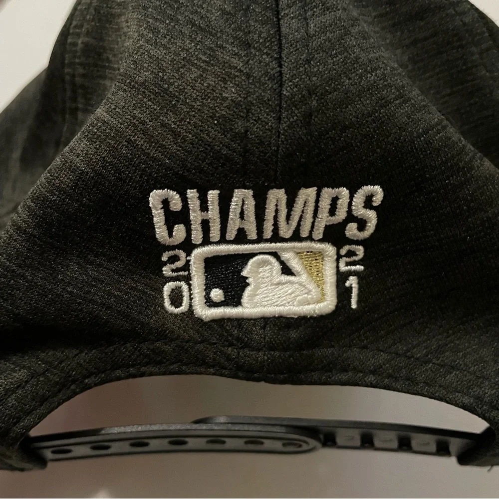 Atlanta Braves Black & Gold World Series 2021 Baseball Cap - Picture 4 of 7